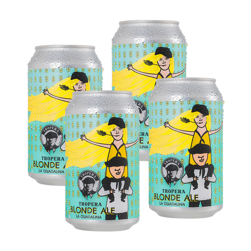 Blonde Ale Tropera Pack 4 Latas