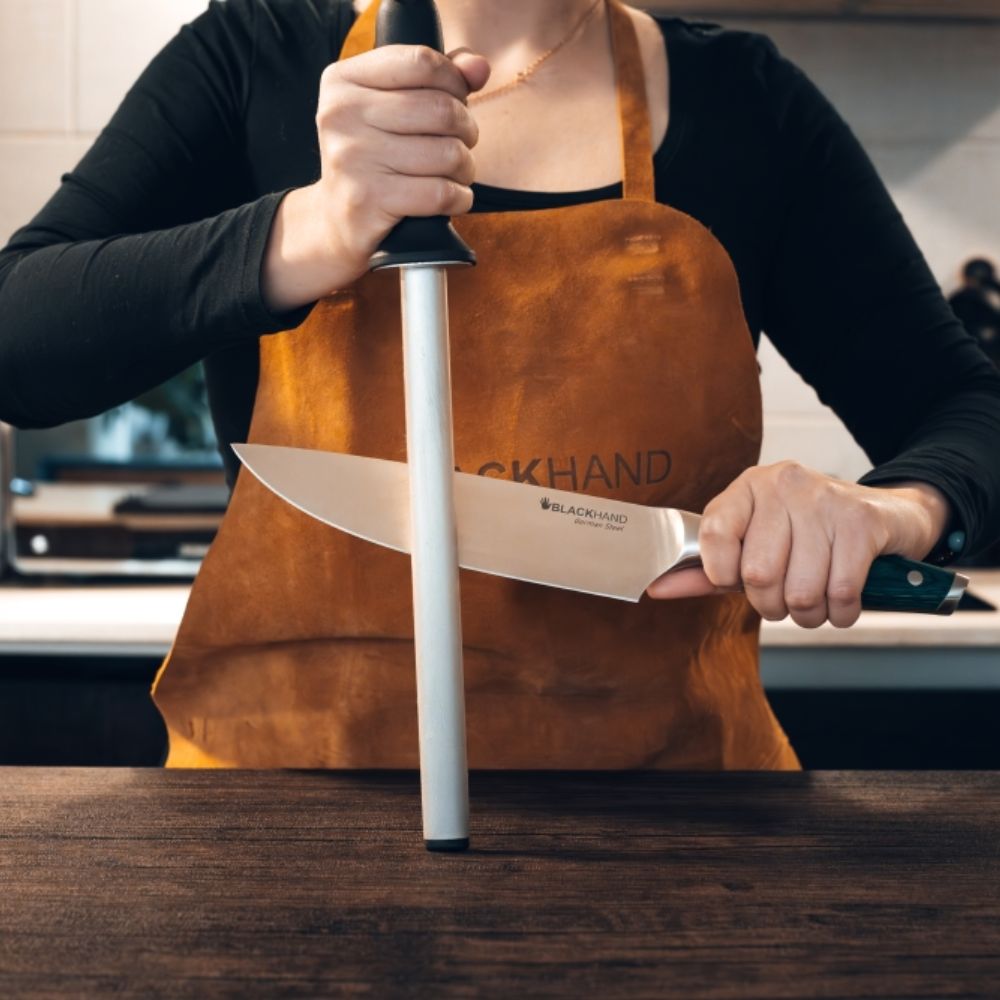 Chaira Diamantada 10" Profesional  Black Hand