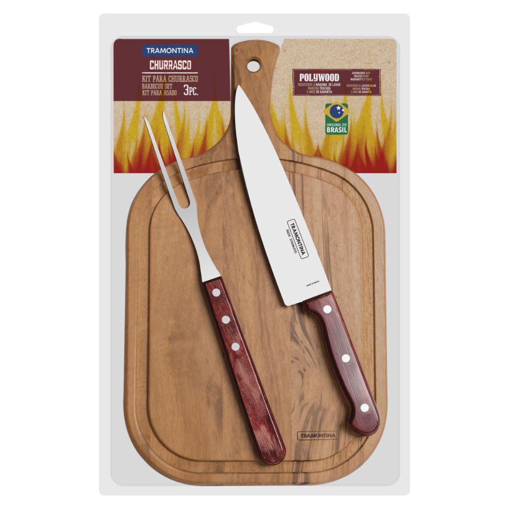 Kit para Asado Tramontina 3pzs