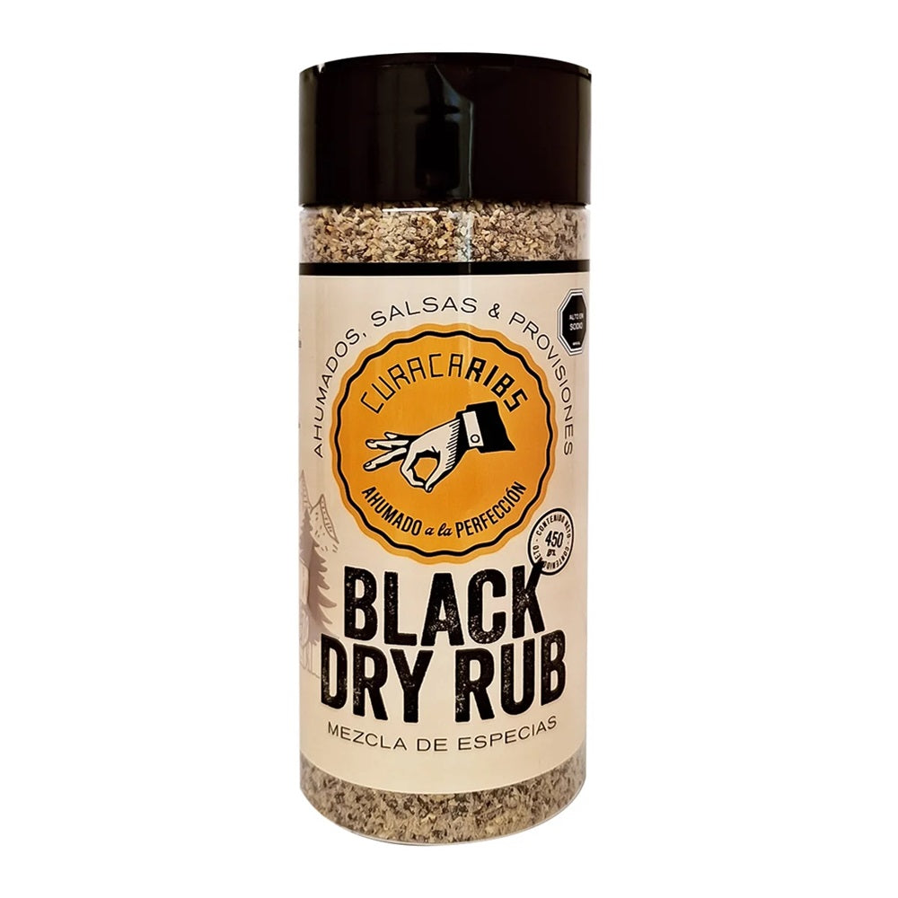 Sazonador Black Dry Rub |450g.|CuracaRibs