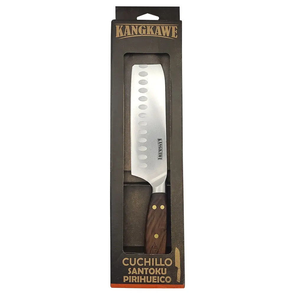 Cuchillo Santoku Pirihueico7" Kangkawe
