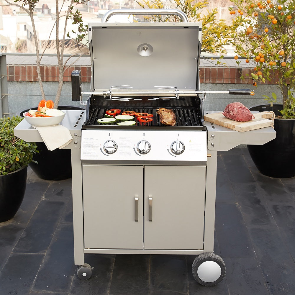 Parrilla Elegance 3Q con Spiedo