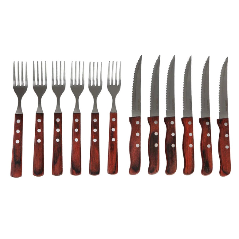 Set Cubiertos Oklahoma 12 pzs