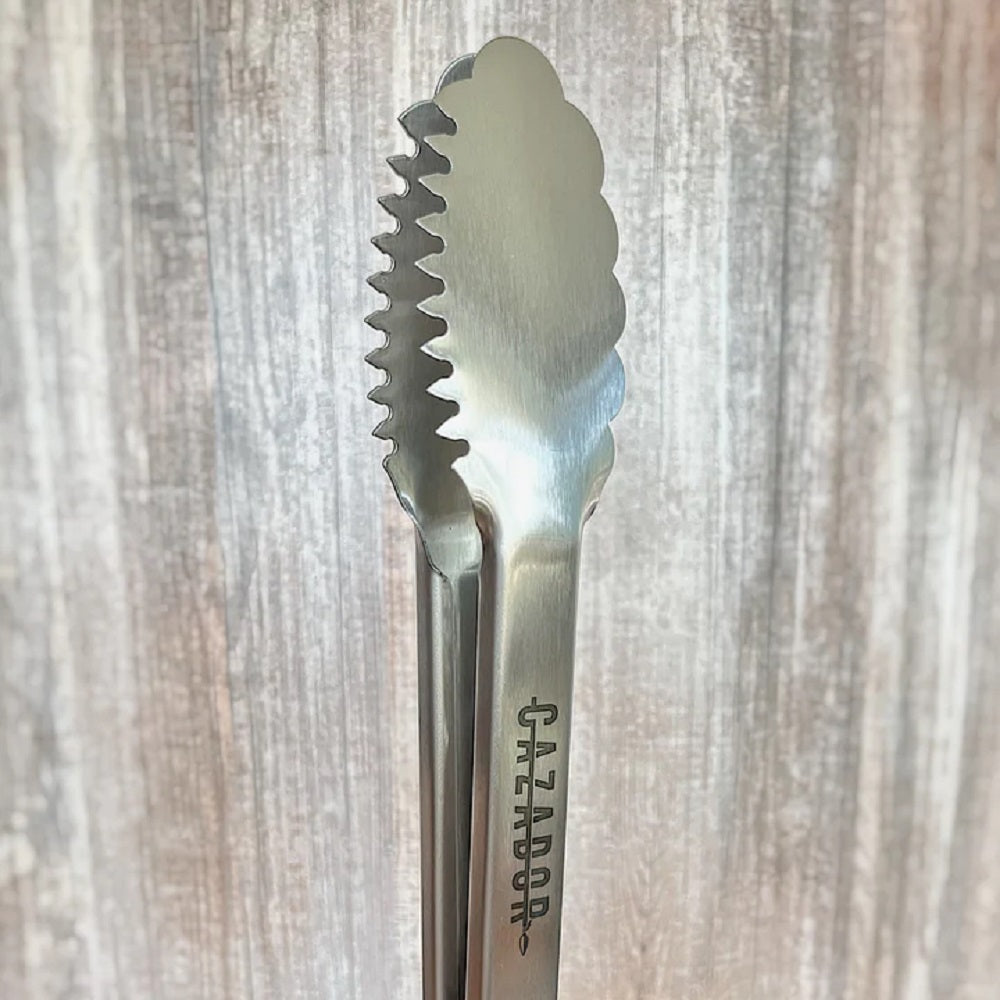 Tenaza parrillera con bloqueo