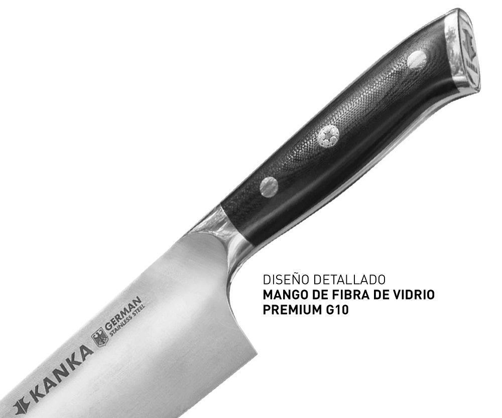 Cuchillo Acero Alemán 8"
