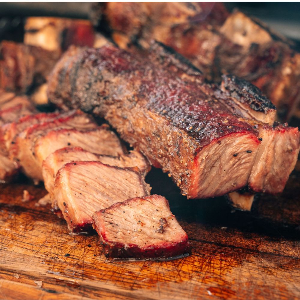 Asado de Tira Trozado Premium | Paquete 1 kg aprox.