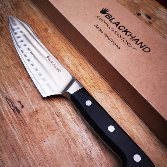 Cuchillo Santoku 7" Selva Valdiviana