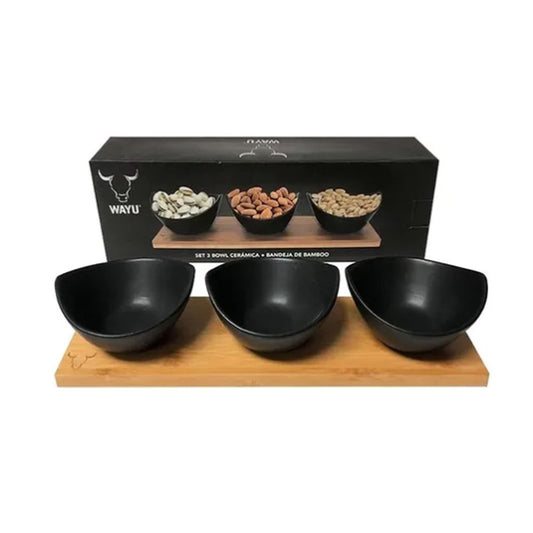 Set De 3 Bowls Aperitivo