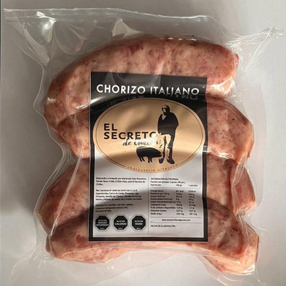 Chorizo Italiano Artesanal | Paquete 530 grs. | El Secreto de Chillan
