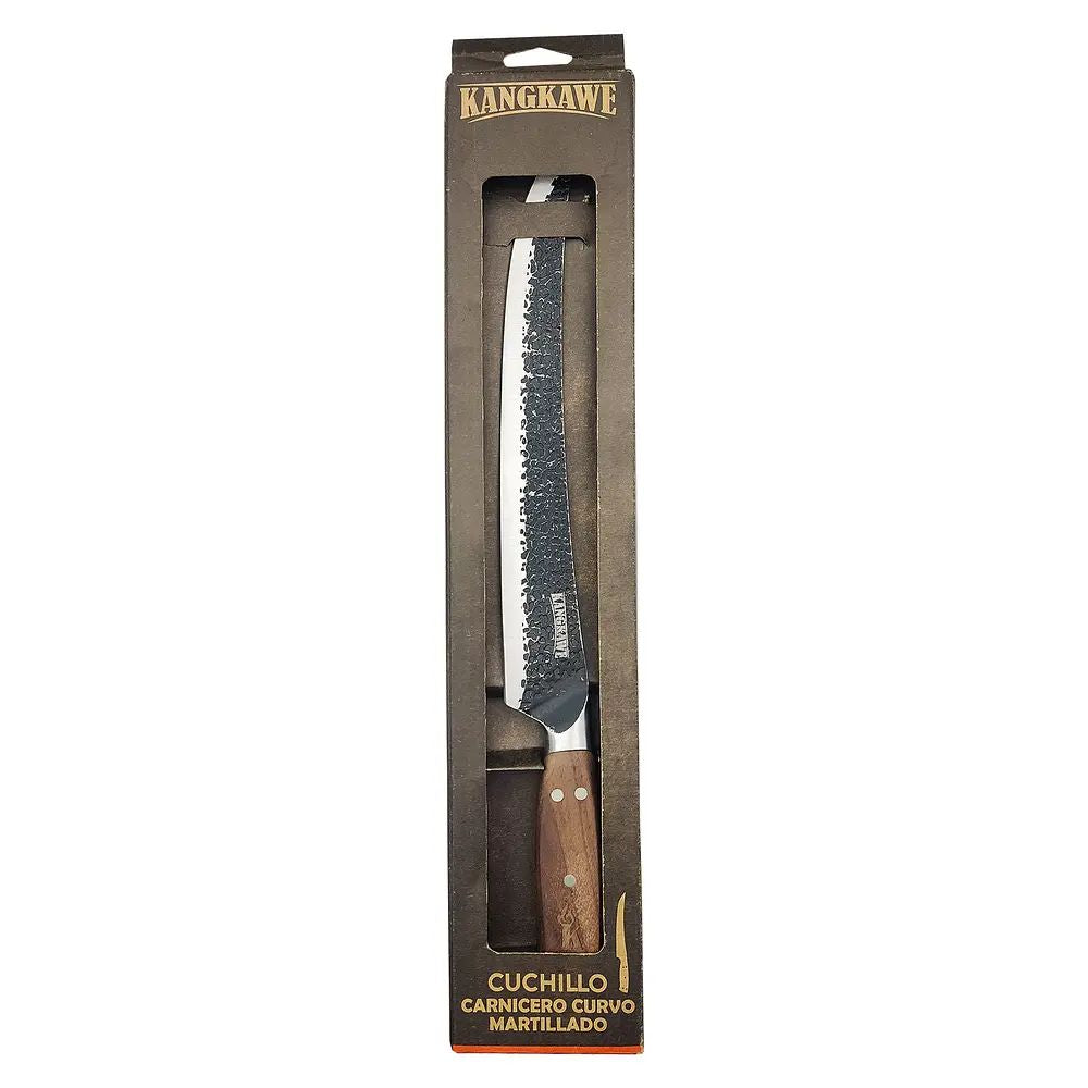 Cuchillo 10" Carnicero Curvo Martillado