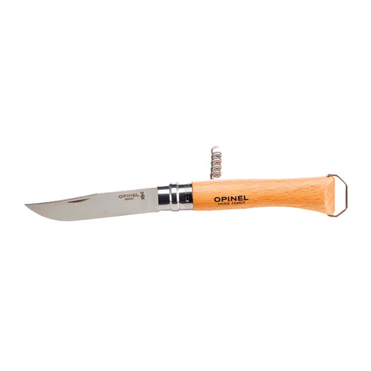 Cuchillo Opinel N 10 Abrebotellas con Sacacorchos