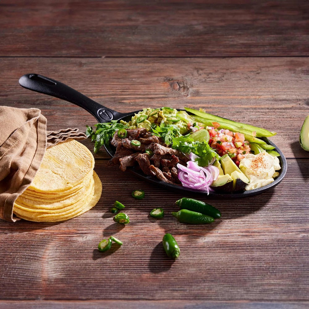 Sartén Fajita hierro fundido 24 cm