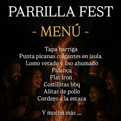 Entrada a ParrillaFest Otoño 2025