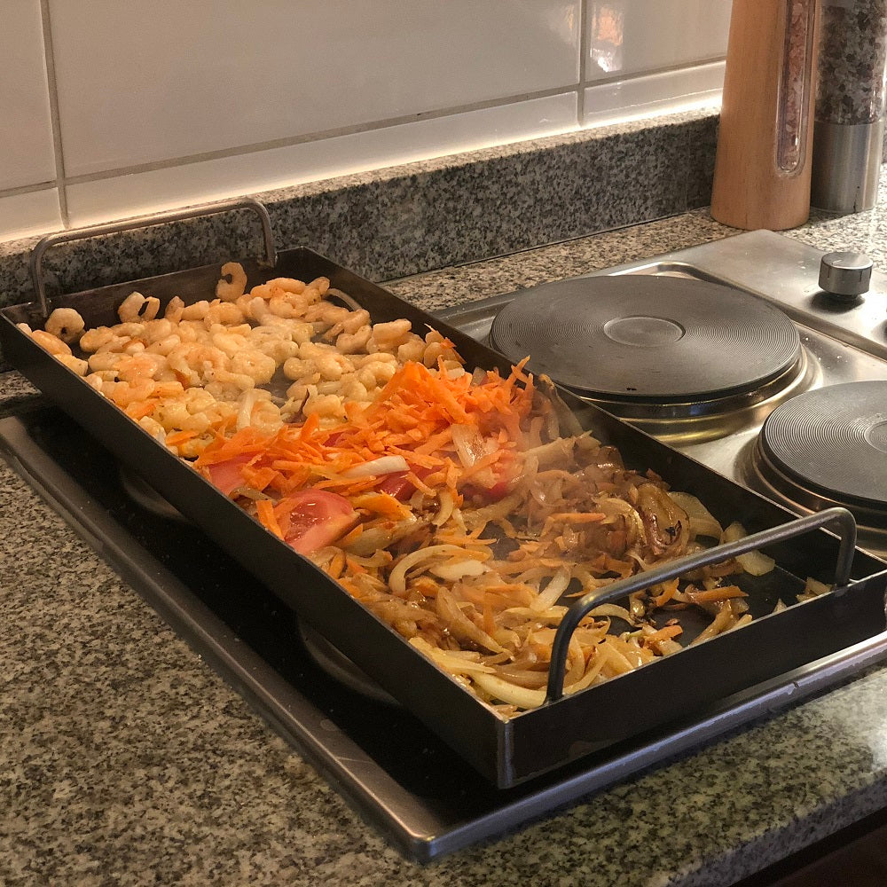 Plancha Churrasquera 50x20 cm