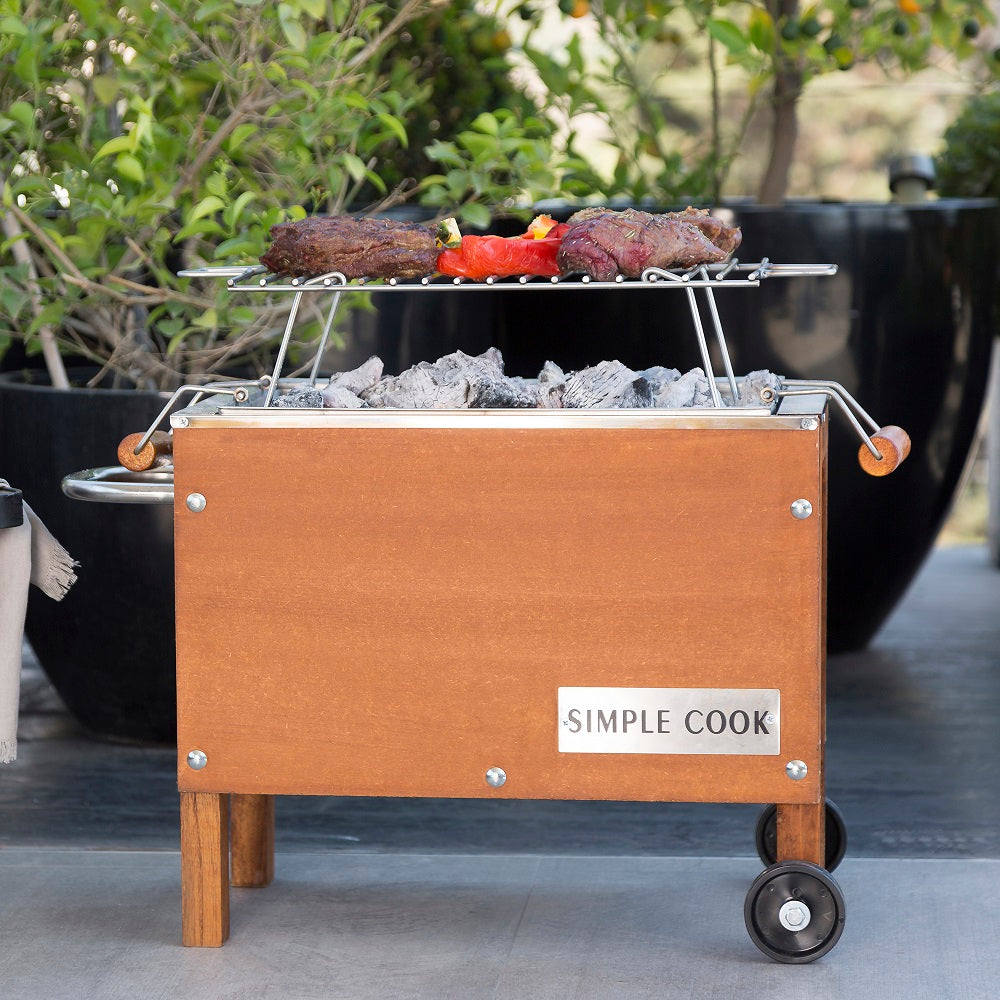 Parrilla caja china Chica