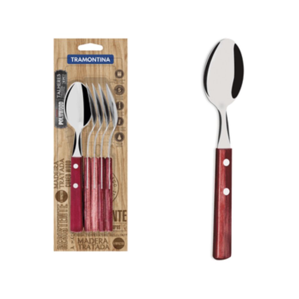 Set 6 pz Cuchara Mesa Polywood