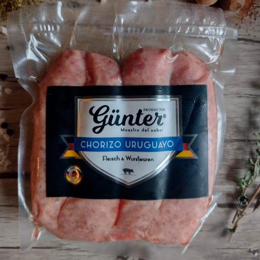 Chorizo Uruguayo | Paquete 0.490 kg | Günter