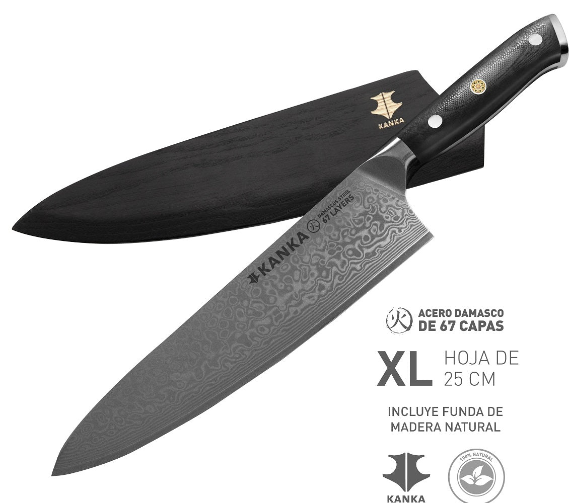 Cuchillo Damasco XL 10 – Profesor Klocker