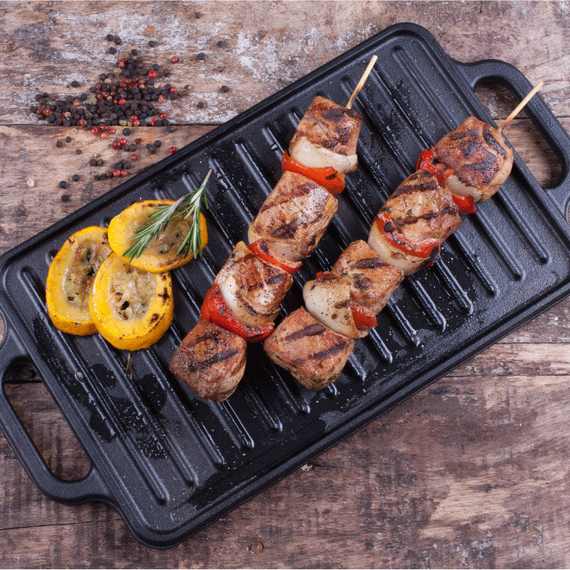 Plancha de Fierro Reversible 33 x 21 cm